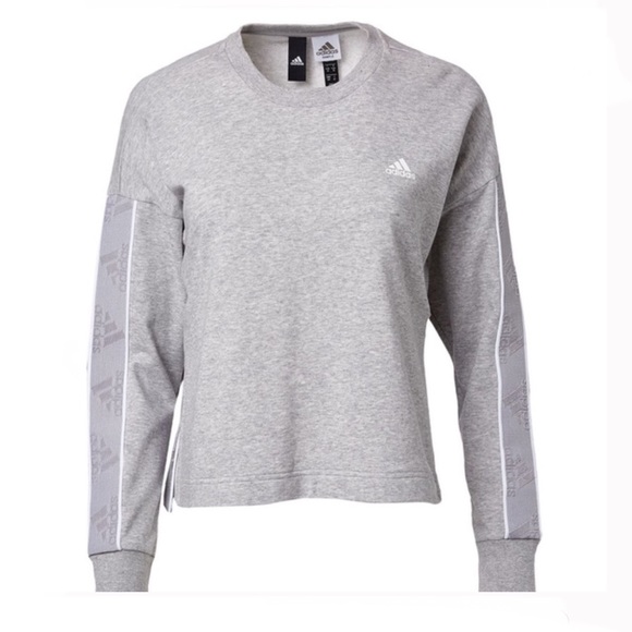 adidas Cho Tape Crewneck Sport Sweatshirt - Picture 1 of 7